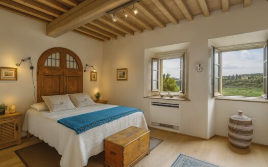 Tuscany Castelfalfi | 2-bedroom maisonette with panoramic views and pool