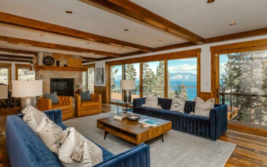 Lake Tahoe, Tahoma California | 4-Bed Chalet With Lake Shore Access