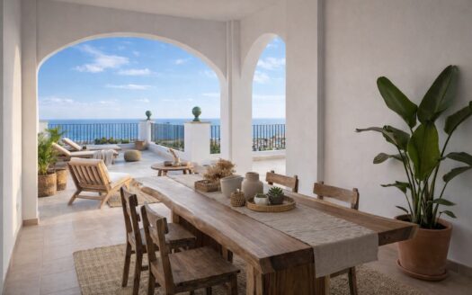 Costa De La Luz Zahara De Los Atunes | 4-Bed Duplex with Spectacular Sea Views