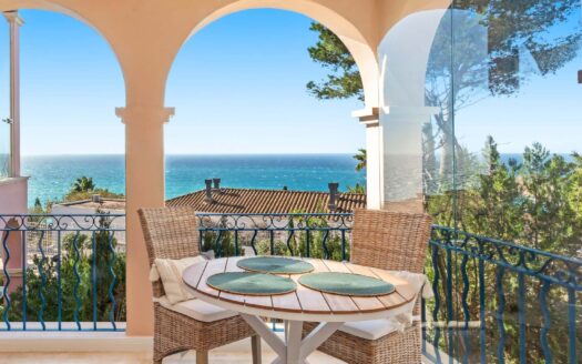 Nova Santa Ponsa, Mallorca | 2-Bed Terrace Apartment With Sea Views & Fireplace