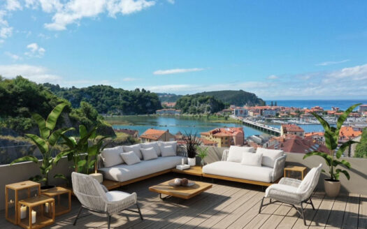 Parres, Ribadesella | 3-Bed Penthouse With Large Terrace