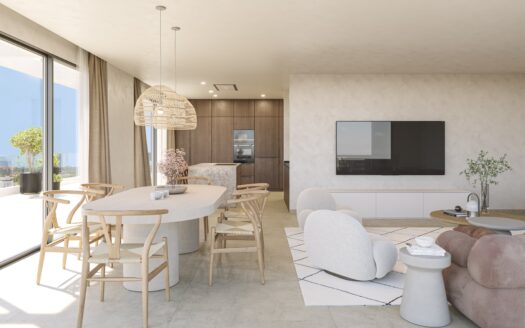 Las Colinas, Alicante | 3-Bed Corner Penthouse With Golf & Sea Views, Solarium & Private Terrace