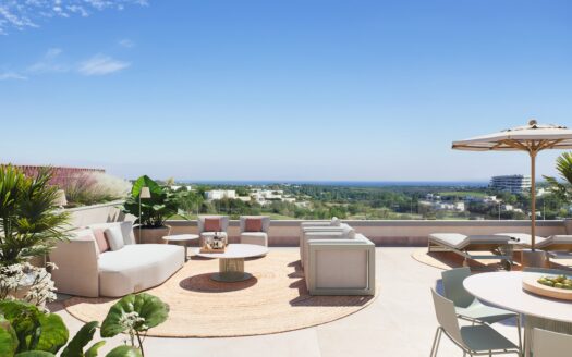Las Colinas, Alicante | 3-Bed Corner Penthouse With Golf & Sea Views, Solarium & Private Terrace