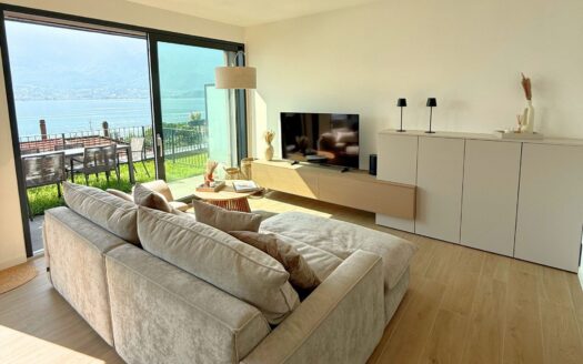 Gera Lario, Lake Como | 1+1 Bed Garden Apartment With Lake Views, Private Sauna & Pool