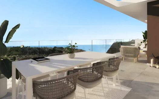 Rincón de la Victoria, Costa del Sol | 2-Bed New-Build Penthouse With Sea Views, Roof Hot Tub & Infinity Pool